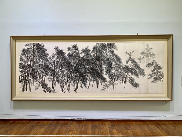 그림 3. 「대숲」 (이응노, 1951)                                                                                ©배가현 기자
