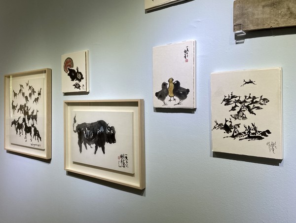 그림 4. 이응노의 동물화 작품들                                                                                  ©배가현 기자